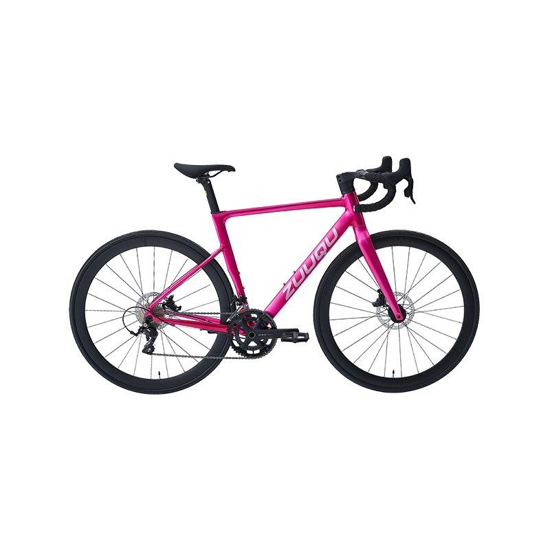 HYB-047 Rose Pink 700C Alloy Road Bike พร้อมยาง 28C