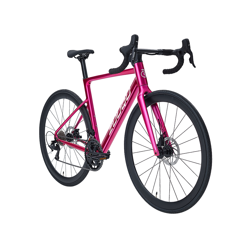 HYB-047 Rose Pink 700C Alloy Road Bike พร้อมยาง 28C